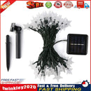Solar Star String Lights Outdoor Fairy Garland Lamp Festival Decor (50LED) Newly