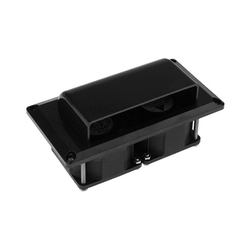 12V Caravan Motorhome Trailer Side Air Vent Fan RV Exhaust Fans (Black) Newly