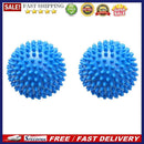 2pcs 6.5cm PVC Laundry Ball Fabric Softener Clothes Reusable Clean Wash Too