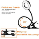 Lazy Bracket Selfie Ring Light Live Stream Adjustable Brightness Light Stand