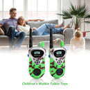 Kid Handheld Walkie Talkie Outdoor Radio Transceiver Interphone (Green) Newly