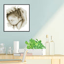 Holding Baby Partial Cross Stitch 14CT Counted Embroidery DIY Needlework Crafts