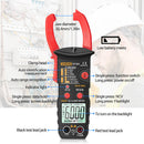 Digital True RMS Clamp Multimeter Ammeter Voltmeter Capacitance Diode Teste