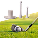 Rubber Golf Tees Kit Training Practice Tool Golf Balls Holder Tees White