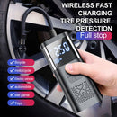 Electric Pump Portable Car Tire Inflator Wireless Large Capacity Battery for Car