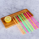 Portable Scoop Straw - Random Colorful Bright for Drinking Spoon & Straw 2