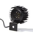 4 LED Electric Folding Bike Front Light Aluminum 12W Ebike Horn Headlight Newly