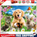 5D DIY Full Drill Diamond Painting Cute Animals Cross Stitch Embroidery Kit