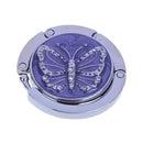 Portable Metal Foldable Bag Purse Hook Hanger Handbag Holder Butterfly(1)