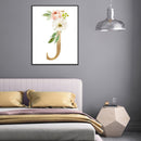 5D Diamond Painting DIY flower alphabet Full Round Drill Mosaic Art