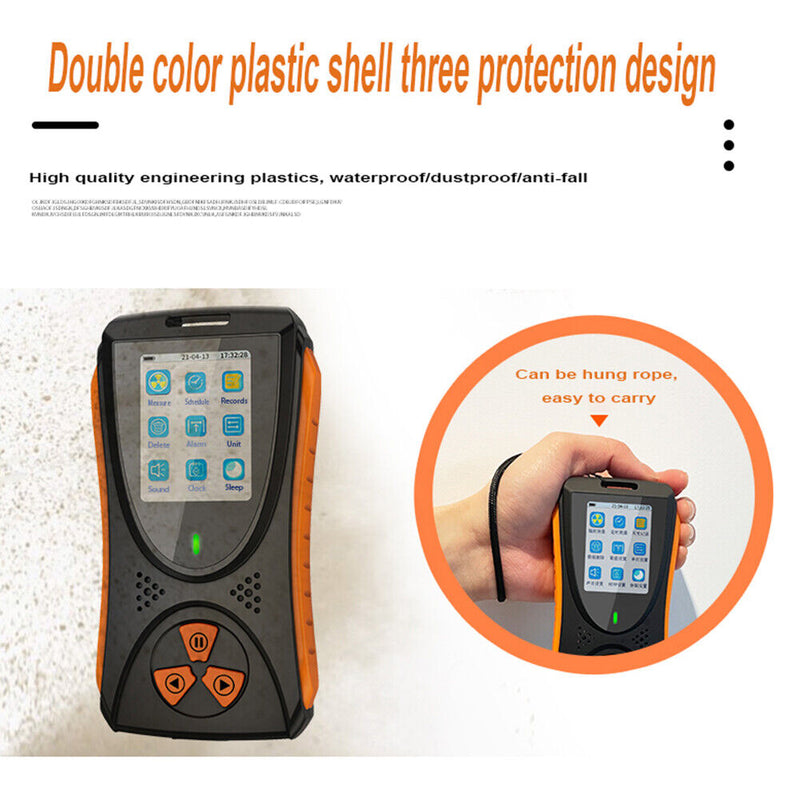 TFT Geiger Counter Tester Handheld Electromagnetic Nuclear Radiation Detect
