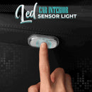 Car Interior LED Sensor Light One Switch Neon Lamp Auto TIT Ambient. R3E7