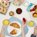 Leather Placemats Coasters, Non Slip Waterproof Heat-Resistant Place Mat Coas