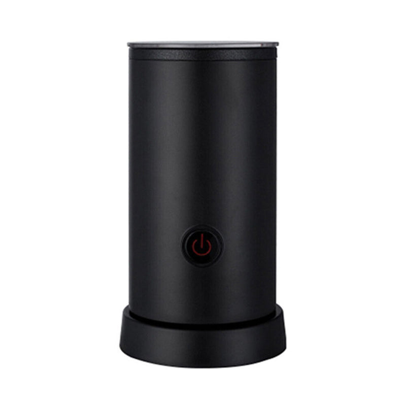 Automatic Milk Frother Electric Hot Cold Coffee Foamer Maker (Black EU)