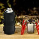 Outdoor Gas Canister Protective Cover MOLLE System Adhesive Gas Tank Wrap Bags