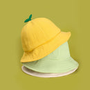 Cute Breathable Baby Bucket Hat Cotton Beach Hat Sun Cap For 1-3 Years Old