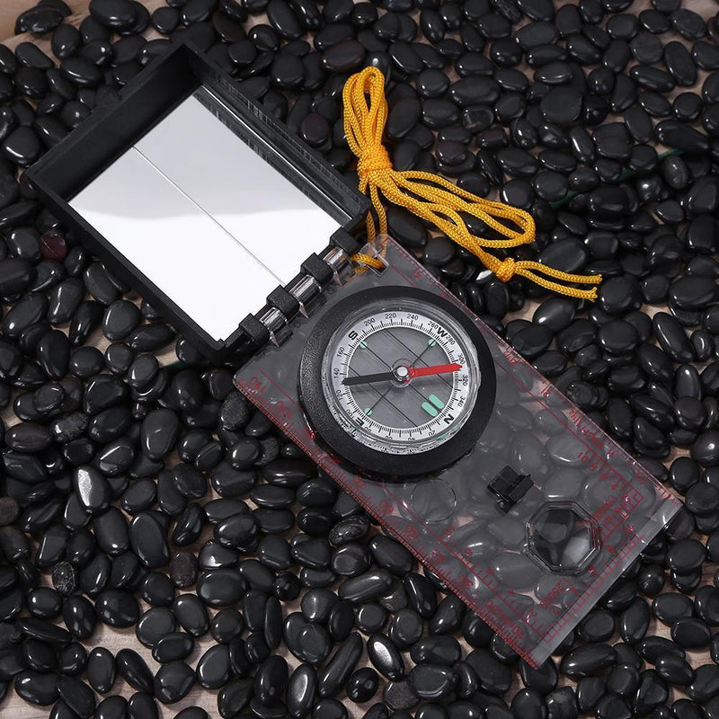 Foru-1 Portable Card Ruler with Mirror, Outdoor Activities, Camping, Wan