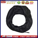 Women Zipper Pocket Loop Scarf Solid Convertible Infinity Scarves (Black)