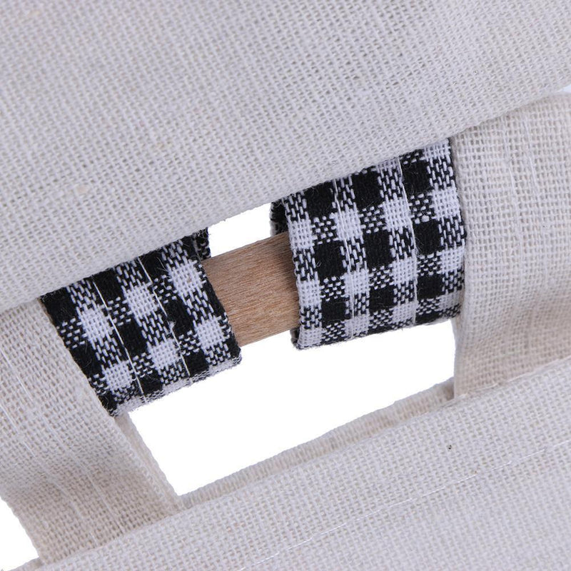 Bag Fabric Cotton Canvas Storage Wall Hanging Bag Creative Wardrobe Wall