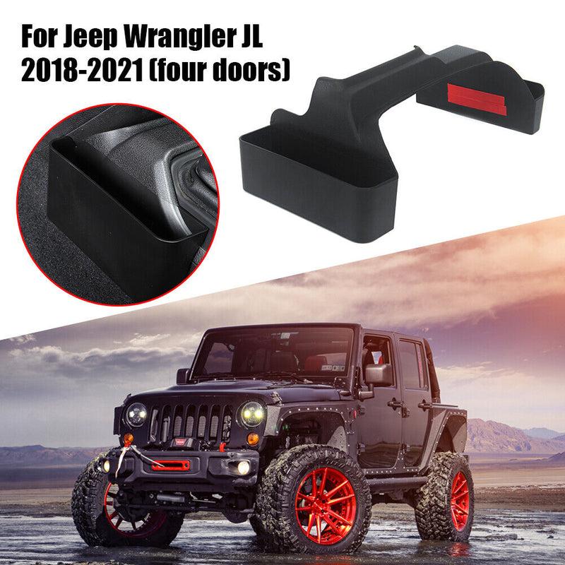 Gear Shift Console Side Organizer Tray for Jeep Wrangler JL 4-Door 18-21
