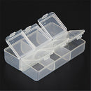Home Storage Plastic Braille 6-day Pill Boxes Medicine Holder Tablet Container