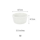 Soufflé Oven Baking High Temperature Resistance Baking Bowl Bowl Ceramics Mould