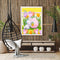 Easter Bunny Oil Paint By Numbers Kits Canvas Picture Wall Art DIY Craft Colo