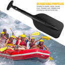 Retractable Portable Telescope Rafting Boat Paddle for Water Sport (Black) Newly