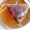 50pcs Portable Nylon Empty Tea Bag Seal Filter String Tea Bag(7X9cm) Newly