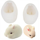 Bunny Dessert Mousse Cake Fondant Moulds Candle Mold Silicone Mould Rabbit Mold