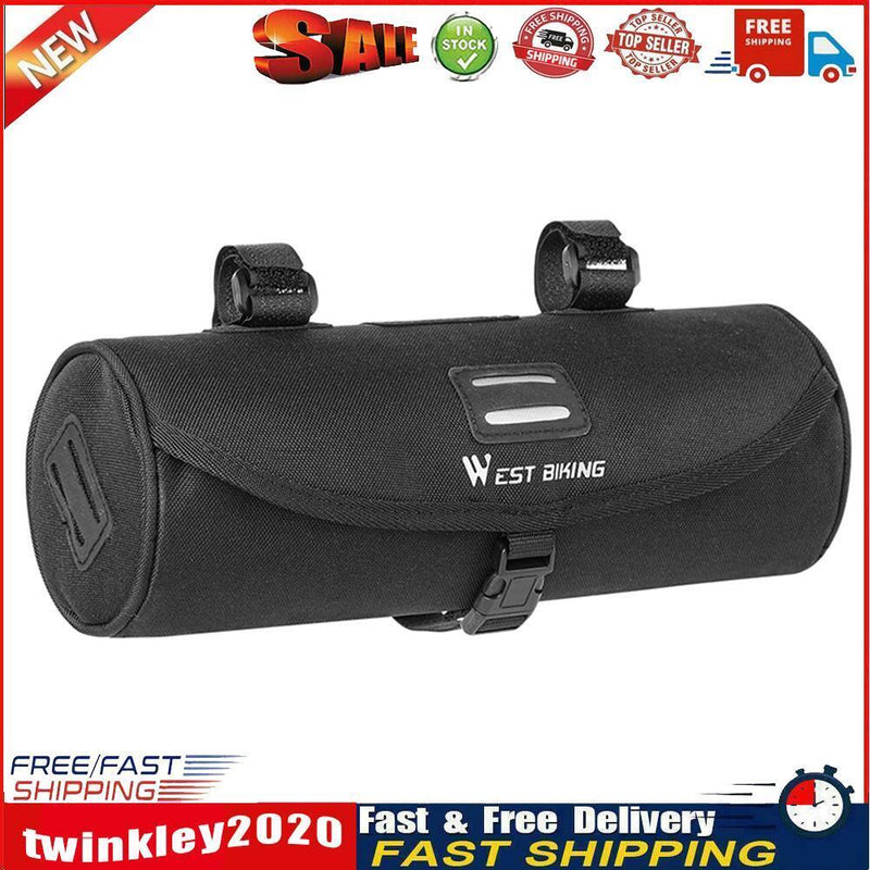 WEST BIKING Bicycle Bag Waterproof Front Tube Frame MTB Handlebar Pannier Newly