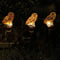 LED Solar Lights Owl Lawn Stakes Lamp Yard Art Home Garden Decor (Brown) Newly
