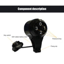 Loud High Decibel Password Alarm Ring Bell Safety Warning Anti-Theft Alert Horn