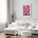 Pink Purple Rose Diamond Painting Kits, Full Square Drill, Wa