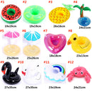 Floats Swimming Pool Float Inflatable Cup Coasters Inflatable Drink Holders