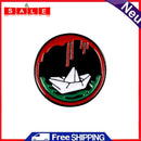 Fashion Round Boat Clown Brooches Enamel Badges for Women Men Shirts Jacket Pins