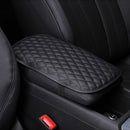 Accessories Leather Console Box Mat Arm Rest Cover Cushion Case Car Armrest Pad