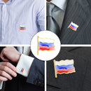 Russia Flag Symbol Souvenir Clothes Drop Oil Metal Pin