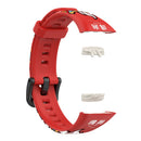 Soft Silicone Wristband Adjustable Bracelet Watchband for Huawei Band (G)
