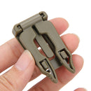 5pcs/lot Molle Strap EDC Backpack Bag Webbing Connecting Buckle Clip