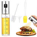 100ml Oil Spray Bottle Vinegar Mist Sprayer Oiler Pot Set BBQ Barbecue Can Tools