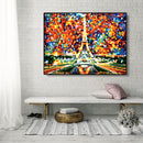 Paint By Numbers Dazzling Eiffel DIY Digital Oil Painting Modern Wall Room Art