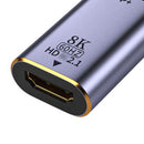 Plug and Play Converter 8K 60HZ HDMI-compatible Female to DP Male Adapter
