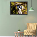 5D Diamond Painting Eye Waterfall Full Round Rhinestone DIY Home Decoration G