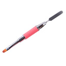 Double-Ended Nail Pen Poly Nail Gel Brush Stainless Steel (Watermelon Red) UK