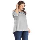 Summer Fashion Women Casual Off Shoulder Tops Loose Solid Color Female T-shirt