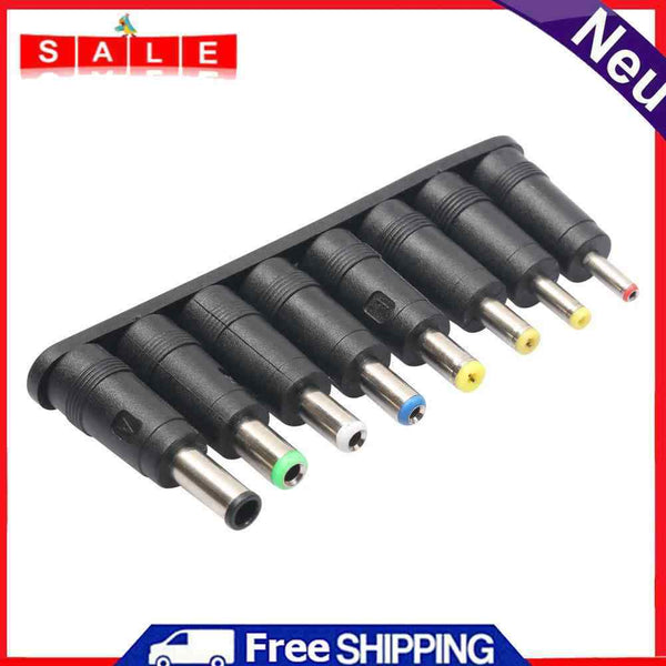 Highly Compatible 8 in 1 Universal Power Charger Adapter Tips for Laptop Notebo