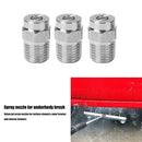 3pcs 4000psi 15/25/40 Degree High Pressure Washer Sprayer Fan Nozzle Tips Newly