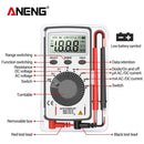 Multimeter True RMS Digital Profesional Meter DC/AC Current Voltage Tester