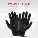 Winter Outdoor Sports Running Cycling Glove Warm Touch Screen Full Finger Glo